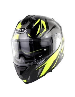 Motorcycle Racing Helmet With Double Lenses