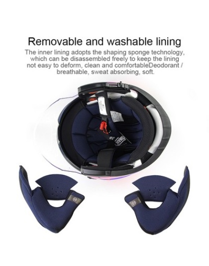 Dual Visor Half Face Motorcycle Helmet