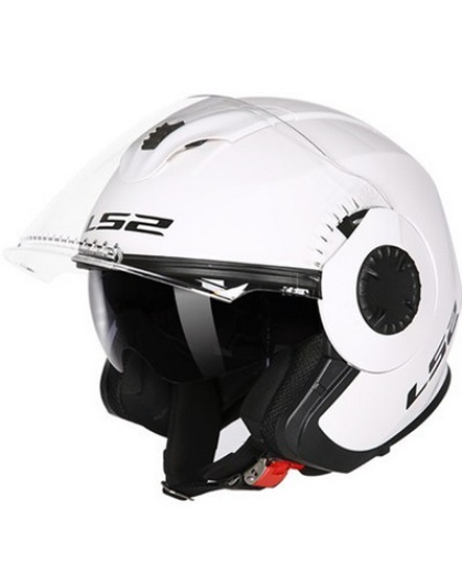 LS2 OF570 Dual Lens Half Covered Riding Motorcycle Helmet